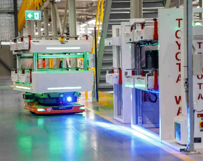 Industrial automation factory floor